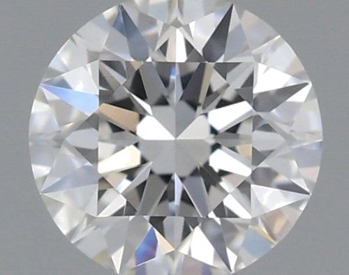 0.37 carat F-VVS1 Excellent cut Natūralus Round Deimantas (1)