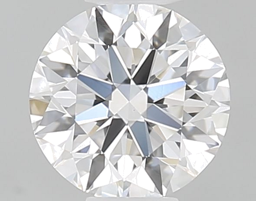 0.53 carat D-VVS2 Excellent cut Natūralus Round Deimantas (1)