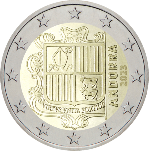 2023 Andora Nacionalinė 2 eurų moneta (1)
