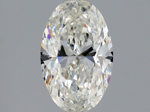 1.01 carat I-SI2 Natūralus Oval Deimantas (1)