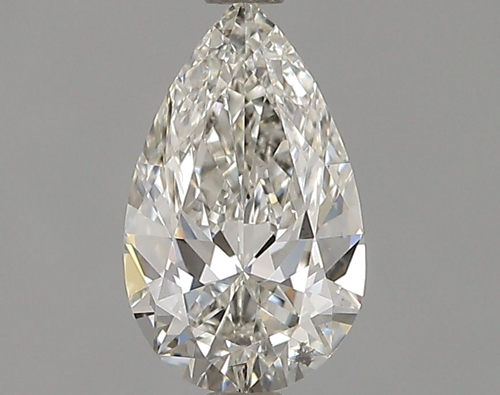 0.52 carat H-SI2 Natūralus Pear Deimantas (1)