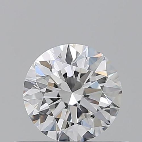 0.5 carat F-VVS1 Excellent cut Natūralus Round Deimantas (1)