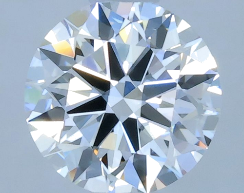 0.5 carat H-VVS2 Excellent cut Natūralus Round Deimantas (1)