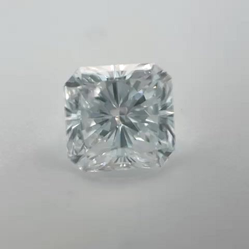 0.51 carat F-SI1 Natūralus Radiant Deimantas (1)