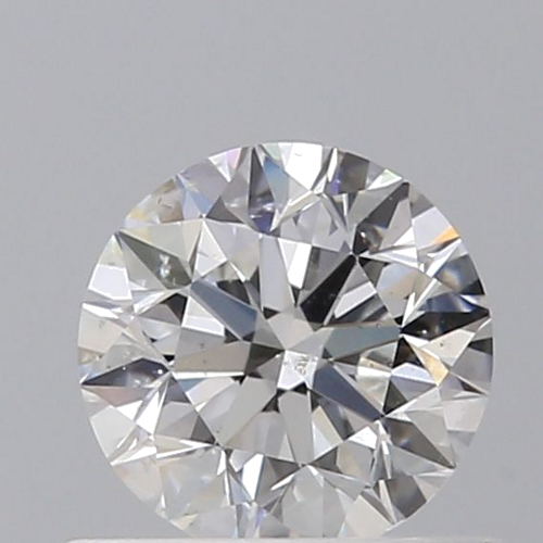 0.5 carat F-SI2 Excellent cut Natūralus Round Deimantas (1)