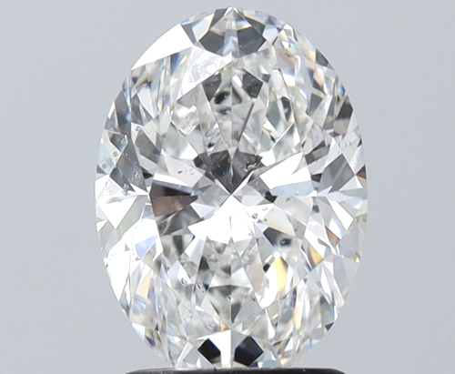 2.03 carat G-SI1 Natūralus Oval Deimantas (1)