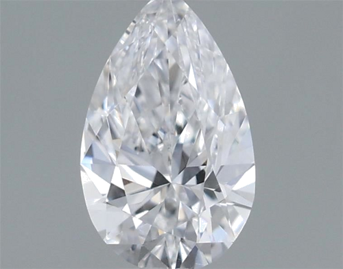 0.3 carat D-VS2 Natūralus Pear Deimantas (1)