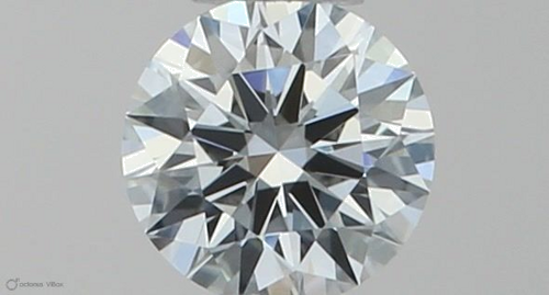 0.23 carat E-VVS1 Excellent cut Natūralus Round Deimantas (1)