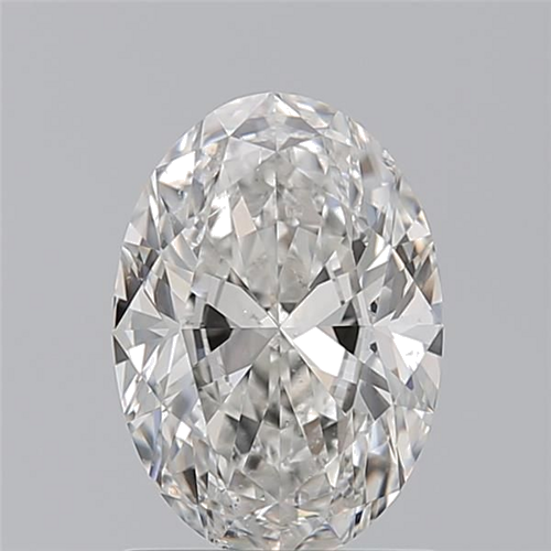 1.3 carat H-SI1 Natūralus Oval Deimantas (1)