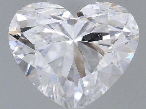 0.6 carat D-SI1 Natūralus Heart Deimantas (1)