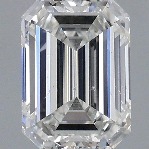 0.3 carat F-SI1 Natūralus Emerald Deimantas (1)