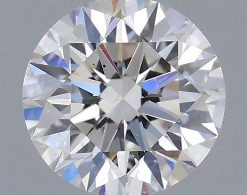 0.5 carat G-SI1 Excellent cut Natūralus Round Deimantas (1)