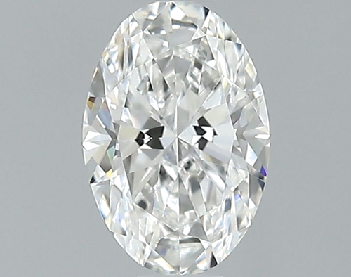 0.52 carat F-VS2 Natūralus Oval Deimantas (1)