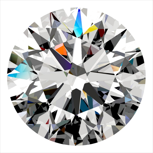 0.3 carat H-VS1 Excellent cut Natūralus Round Deimantas (1)