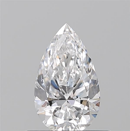0.5 carat D-VS1 Natūralus Pear Deimantas (1)
