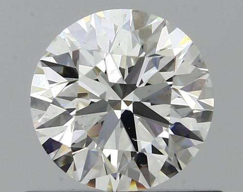 0.58 carat G-SI1 Excellent cut Natūralus Round Deimantas (1)