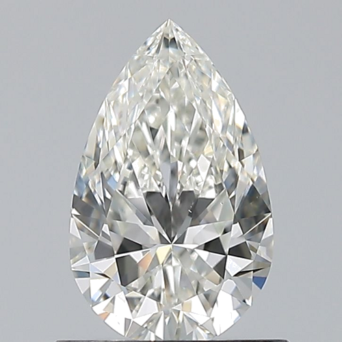 0.73 carat H-VS1 Natūralus Pear Deimantas (1)