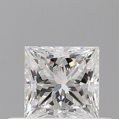 0.4 carat F-VVS2 Natūralus Princess Deimantas (1)