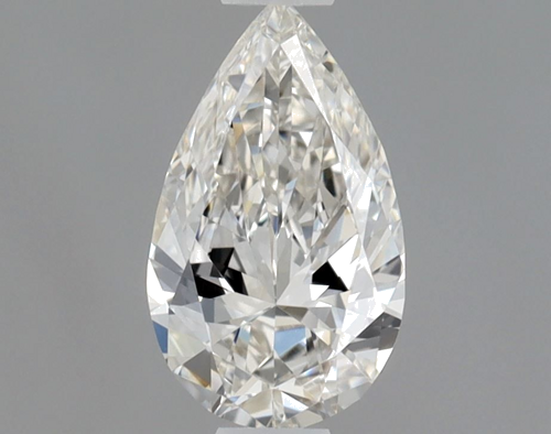 0.4 carat G-VVS1 Natūralus Pear Deimantas (1)