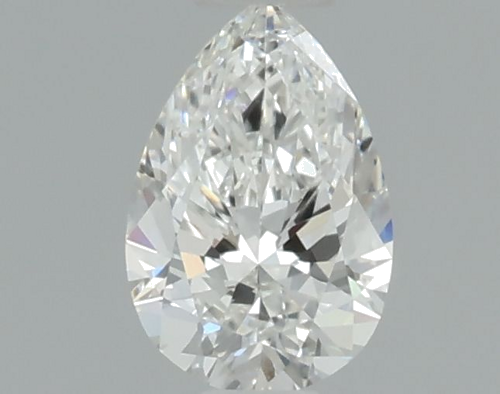 0.4 carat F-VS1 Natūralus Pear Deimantas (1)