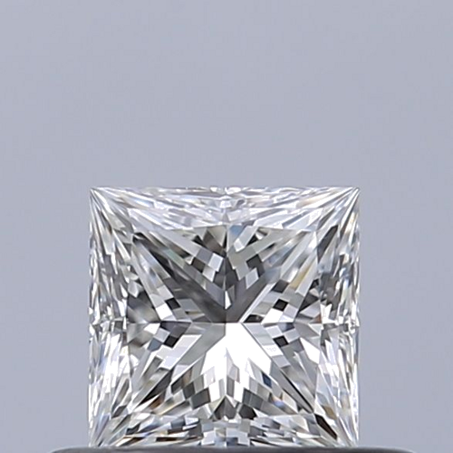 0.37 carat E-VVS1 Natūralus Princess Deimantas (1)