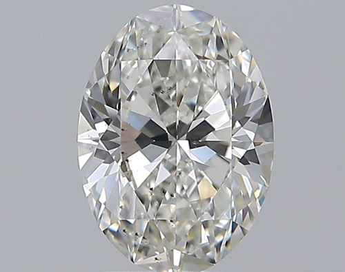 2.0 carat H-SI1 Natūralus Oval Deimantas (1)
