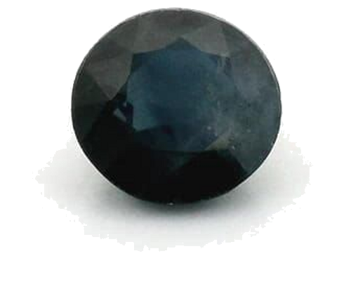0.56 carat BLUE Round Safyras (1)