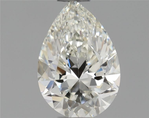 0.71 carat I-VVS2 Natūralus Pear Deimantas (1)
