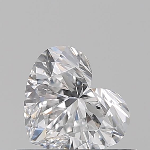 0.51 carat D-VS1 Natūralus Heart Deimantas (1)