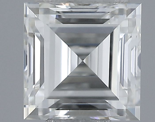 0.45 carat F-VVS1 Natūralus Square Radiant Deimantas (1)