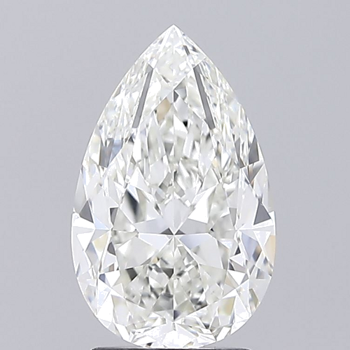 2.52 carat H-VS2 Natūralus Pear Deimantas (1)