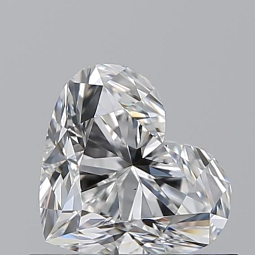 0.71 carat E-VS1 Natūralus Heart Deimantas (1)