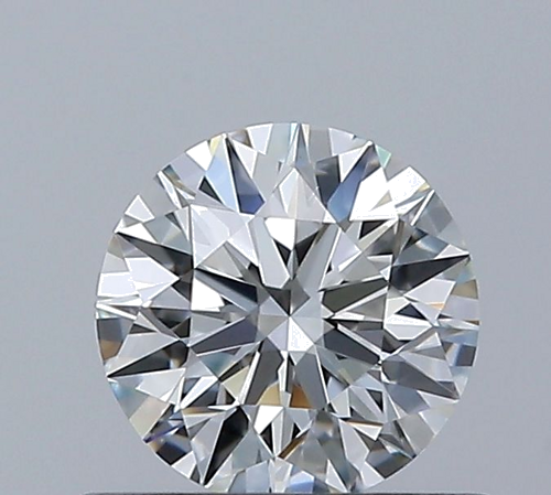 0.55 carat H-VS1 Very Good cut Natūralus Round Deimantas (1)