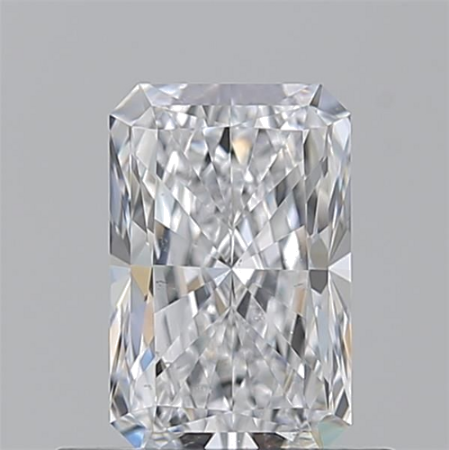 0.7 carat D-SI1 Natūralus Radiant Deimantas (1)