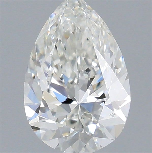 0.32 carat H-VS2 Natūralus Pear Deimantas (1)
