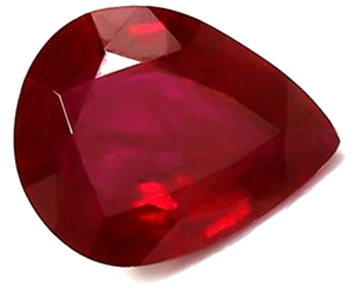 0.6 carat RED Pear Rubinas (1)
