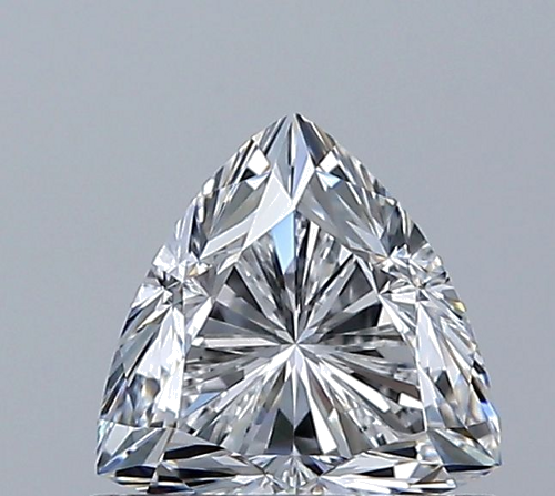 0.5 carat D-VVS1 Natūralus Triangular Deimantas (1)