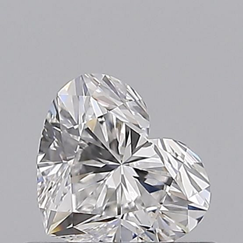 0.5 carat E-VS1 Natūralus Heart Deimantas (1)