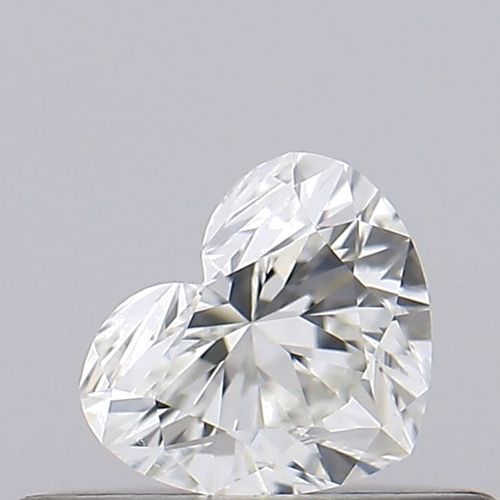 0.25 carat J-VVS2 Natūralus Heart Deimantas (1)