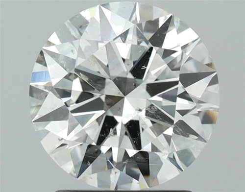 2.01 carat J-SI2 Excellent cut Natūralus Round Deimantas (1)