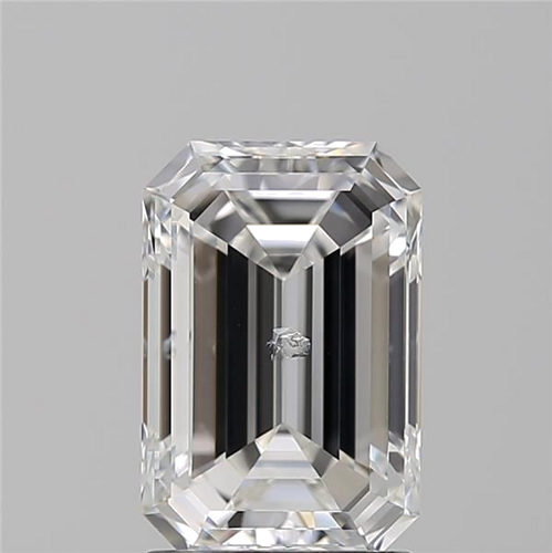 2.02 carat F-SI2 Natūralus Emerald Deimantas (1)