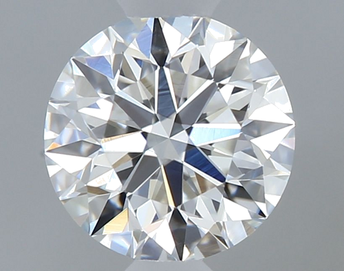 0.53 carat F-VVS2 Excellent cut Natūralus Round Deimantas (1)