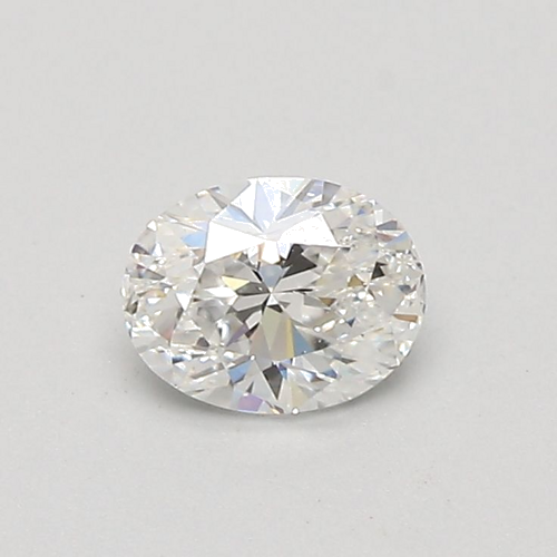 0.51 carat F-SI1 Natūralus Oval Deimantas (1)