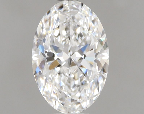 0.55 carat E-VS2 Natūralus Oval Deimantas (1)