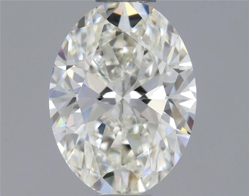 0.64 carat I-VS1 Natūralus Oval Deimantas (1)
