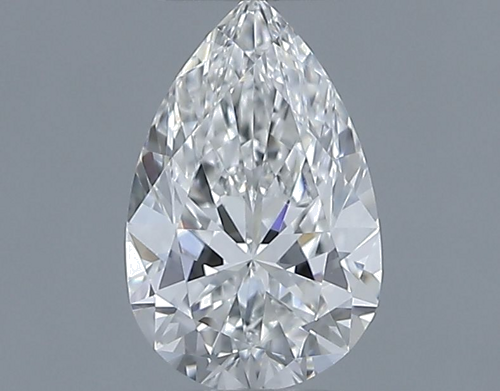 0.45 carat G-VVS2 Natūralus Pear Deimantas (1)