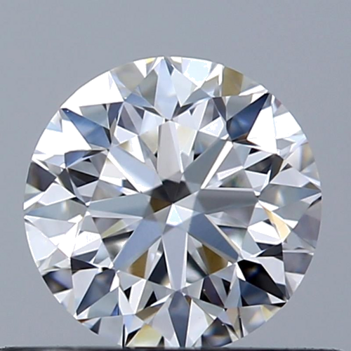 0.51 carat E-VVS2 Very Good cut Natūralus Round Deimantas (1)