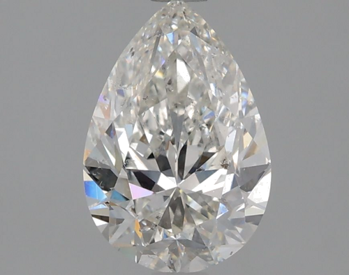 2.01 carat I-SI2 Natūralus Pear Deimantas (1)