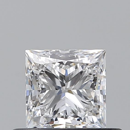 0.5 carat D-VS1 Natūralus Princess Deimantas (1)