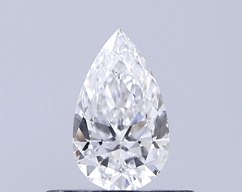 0.4 carat E-SI1 Natūralus Pear Deimantas (1)